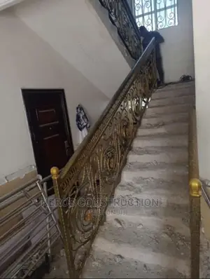 Wrought Iron Rail With Snail Design