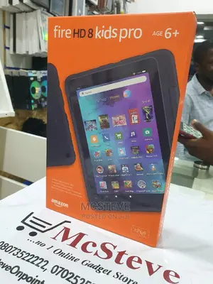 New Amazon Fire HD 8 Kids Pro 32 GB Black