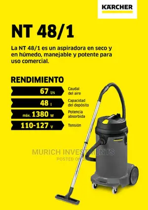 Karcher NT 48/1 Wet and Dry Vacuum Cleaner
