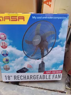 18 Inches Rechargeable Fan