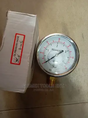 Oil Pressure Gauge 4" by 1/2