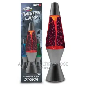 Lamp Red 5 USB Colour Changing Twister