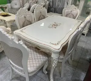 Original Executive Imported Dining Set Wit Six Seaters