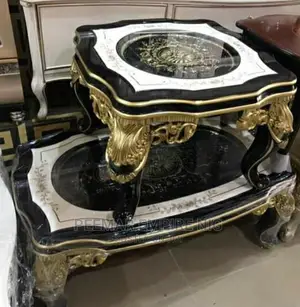 Original Executive Imported Royal Center Table With 2 Sides