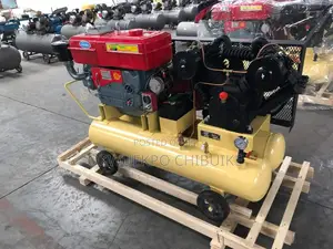 Mobile Air Compressor 4-Cylinder for Air Jack Hammer