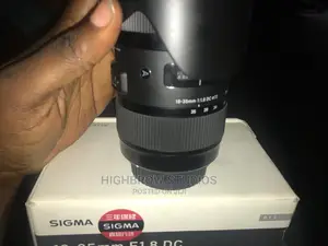 Sigma 18-35 1.8 Lens for Rent