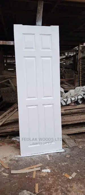 White Wooden Door