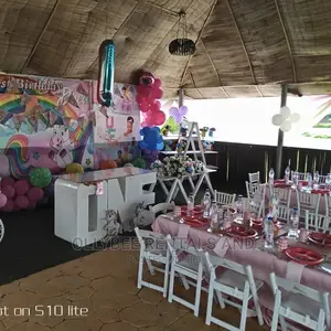 Rentals; Kids Chairs,Tables,Dj Service, Games,Decor Props