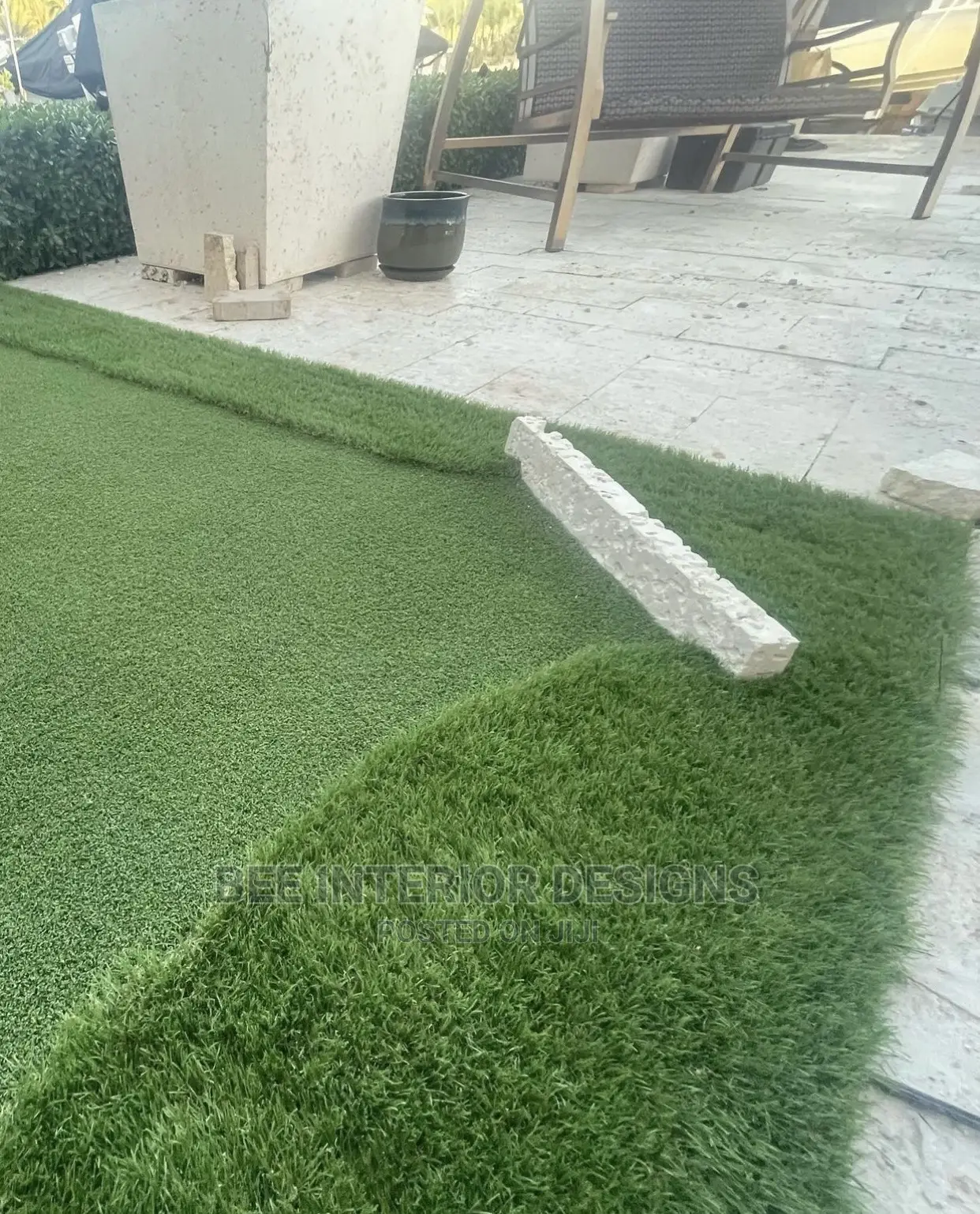 Artificial Green Grass.
