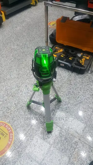 Laser Level Instrument Kit Boss With Green Light Beam