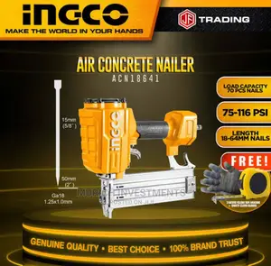 Ingco Air Concrete Nailer ACN18641
