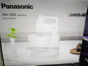 New Panasonic MK-GB3 White Stand Mixer