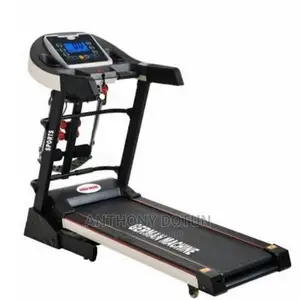 German 3HP Electric Treadmill With Auto Incline, MP3 Speker
