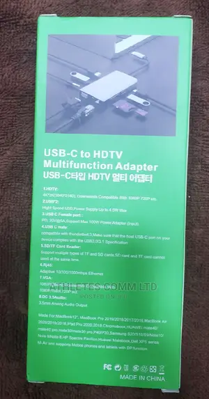 Type C to Hdmi Multifunction Dock