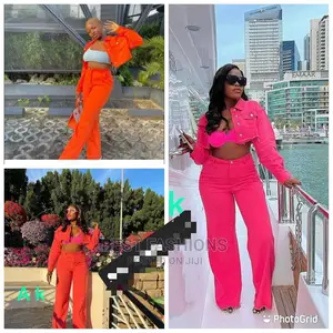 Trendy Female Up and Down Parazzo Trousers