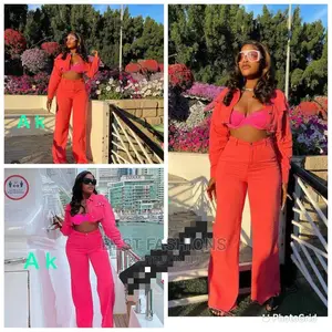 Trendy Female Up and Down Parazzo Trousers
