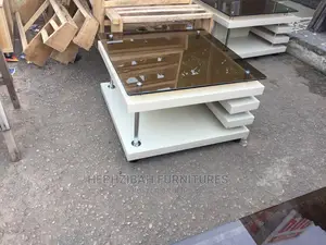 Center Table With Glass
