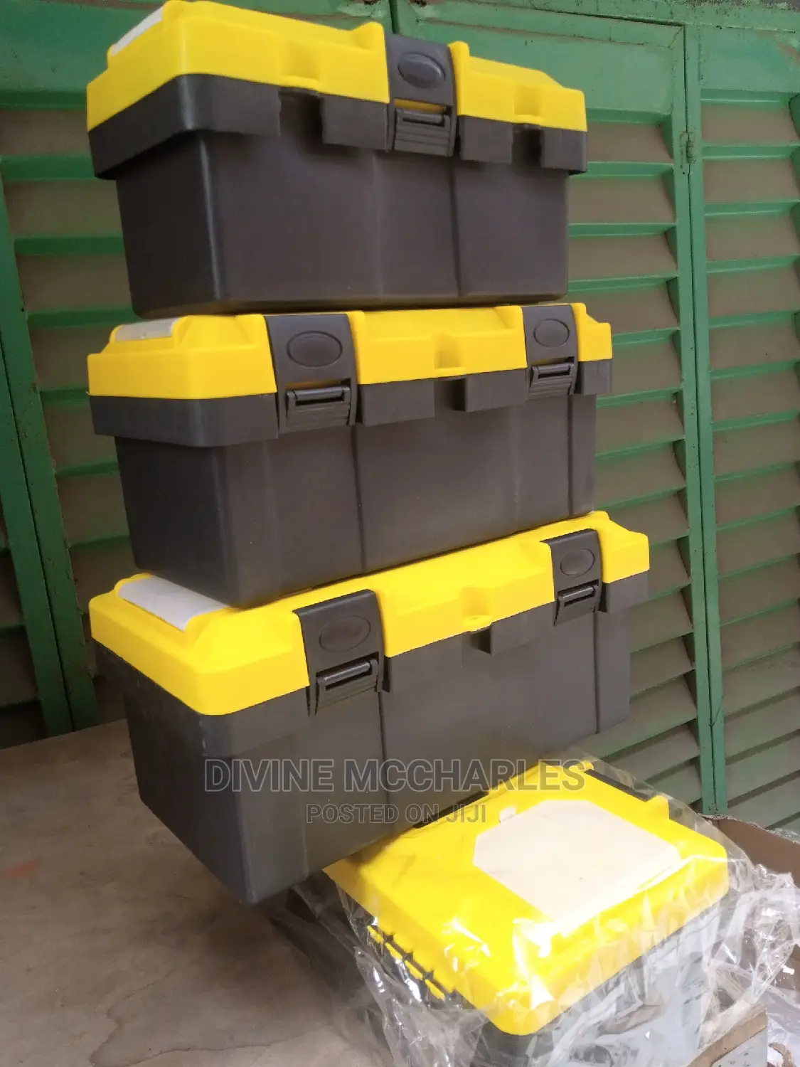 Empty Plastic Tools Box