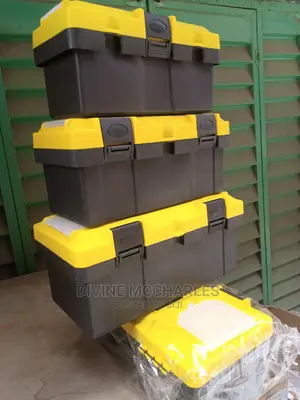 Empty Plastic Tools Box