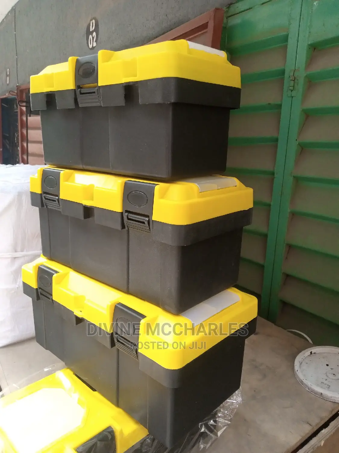 Empty Plastic Tools Box