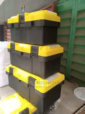 Empty Plastic Tools Box