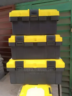 Empty Plastic Tools Box