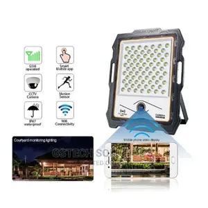 Solar Floodlight With Cctv Camera