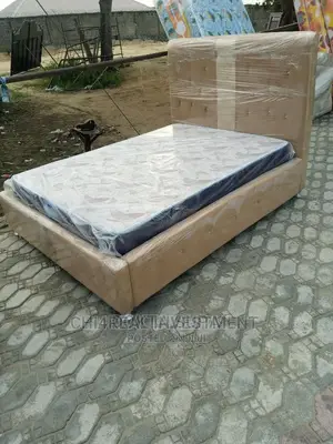 4.5 by 6 Quality Bedframe and Mattress