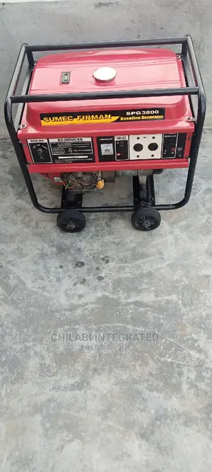 Few Months Old 4.5KVA SUMEC FIRMAN SPG3800 Copper Generator