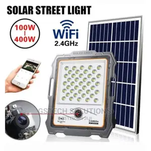 CCTV Camera Solar Flood Light