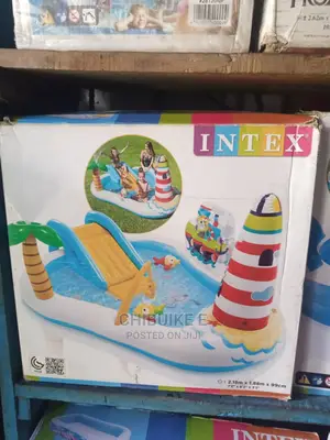 Inter Swimming Pool With Slide