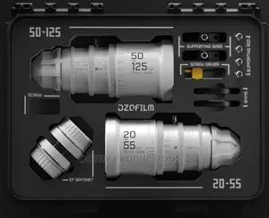20-55mm 50-125mm T2.8 SUPER35 Cine Lens for Rent