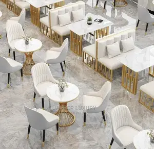 Luxurious and Elegant Set of Three Chairs and a Table