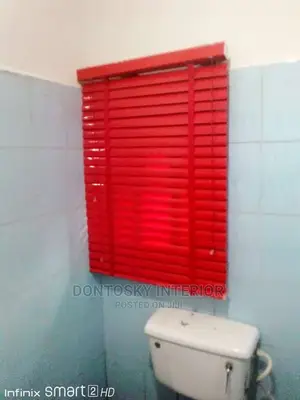 Red Vannacer Window Blind