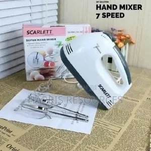Scarlet 7 Speed Electric Hand Mixer