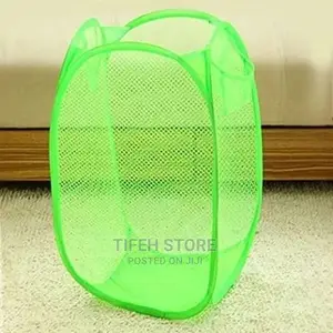 Mesh Foadable Laundry Basket