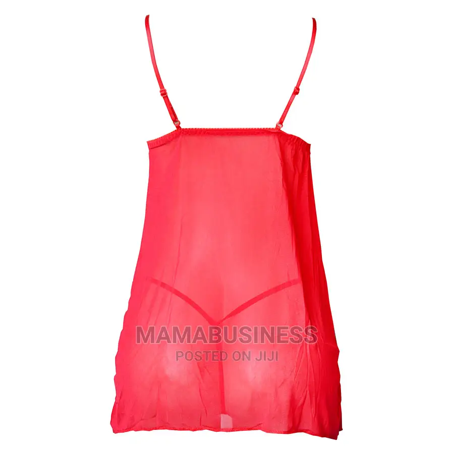 Night Dress + G-String - Red