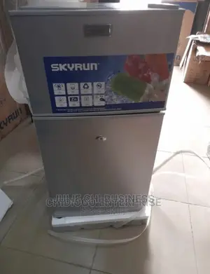 Skyrun Double Door Table Top Refrigerator