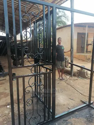 6FT Iron Door