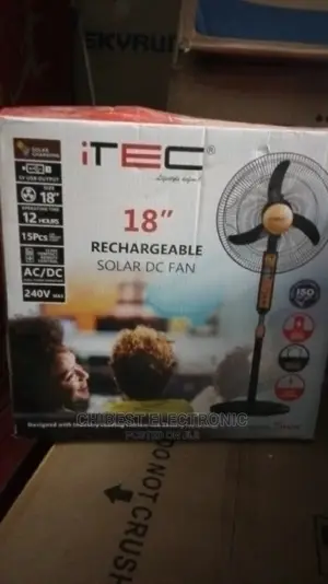 Itec Rechargeable Fan With Warranty Brand New