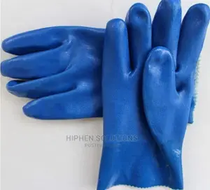 Maintenance Work PVC Safety Gloves