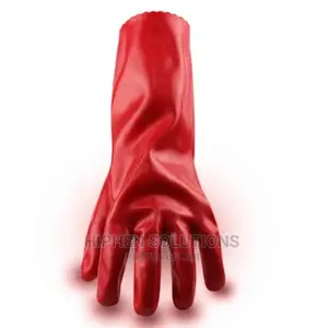 Factory Long Sleeve PVC Safety Gloves