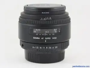 Sigma 24mm F2.8 Macro Lens EOS Fit