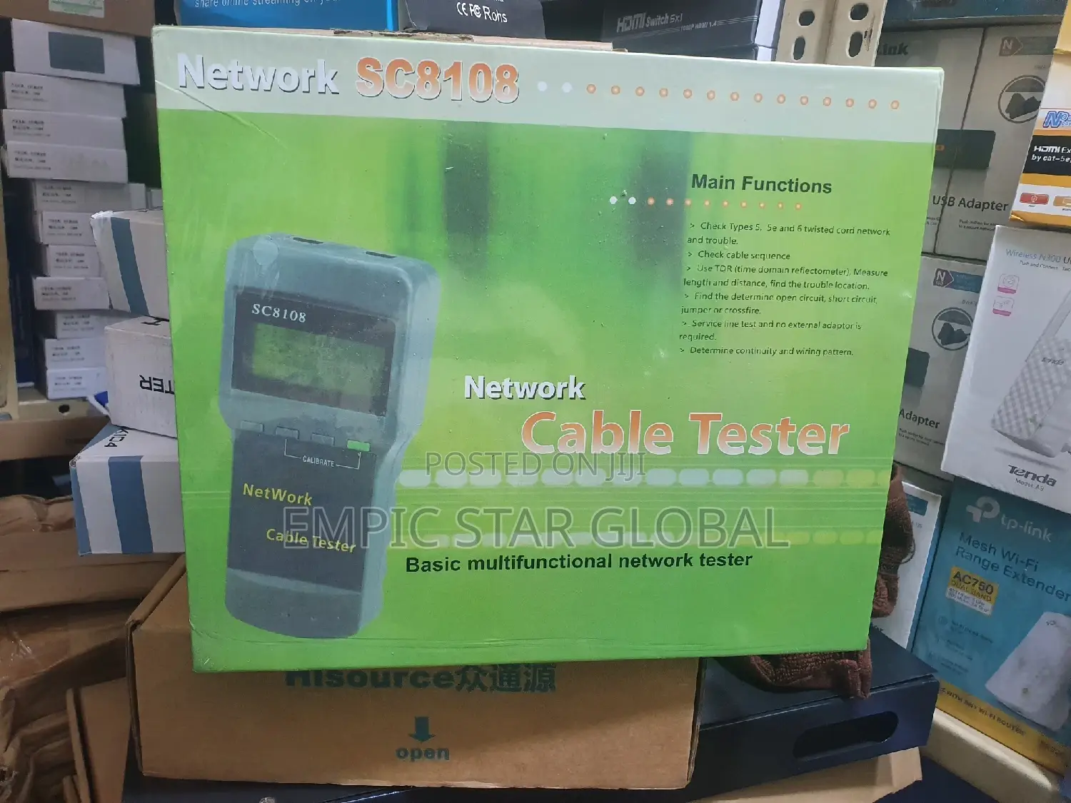 Multifunctional Network Cable Tester SC8108