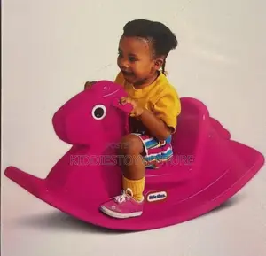 Little Tikes Rocking Horse Blue / Red / Magenta