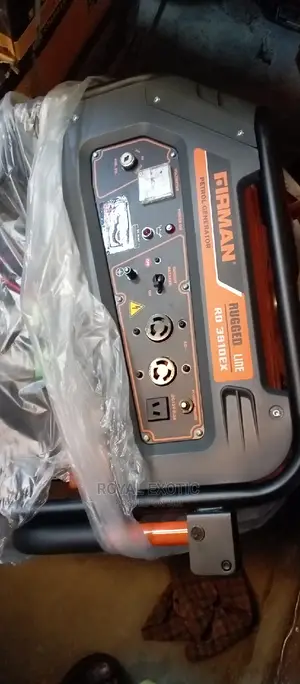 4.5kva Original Rugged Firman, Key Starter, 100% Copper