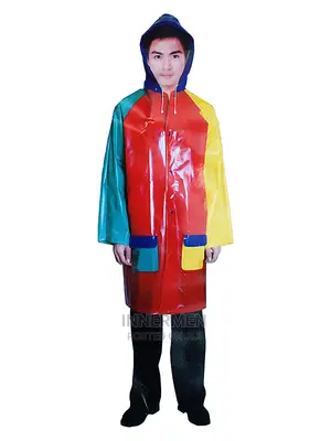 Water Proof Rain Coat For Children - Multicolor