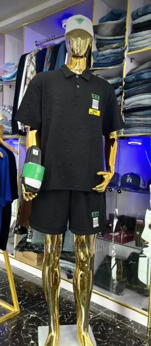 Brand New Male Gold Chrome Display Fashion Mannequin