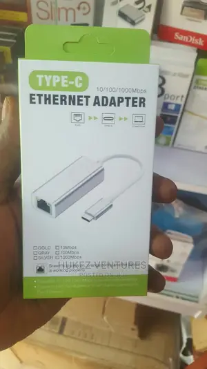 Type C to Lan(Rj45) Adapter Gigabit