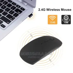 Wireless Rechargeable Mouse -Black